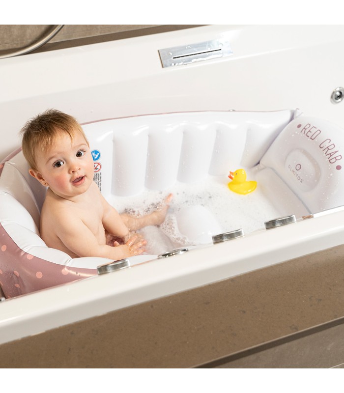 Inflatable Olmitos baby bathtub | Evolutionary 0 to 5 years 85x57x28cm