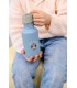 Botella acero inoxidable 500 ml. Lässig | Hermético azul 17cm
