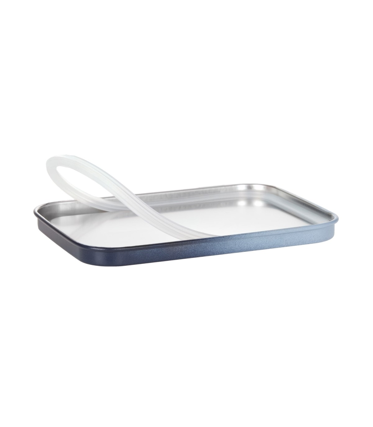 Fiambrera de acero inoxidable Lässig | Tapa bitono y clips
