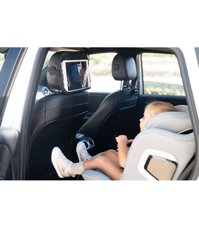 Funda tablet para coche Olmitos | Visor PVC universal 28x21 cm