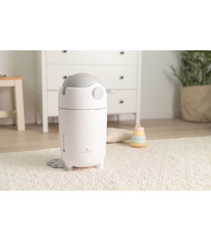 Contenedor de pañales Olmitos | Cierre hermético PP y ABS