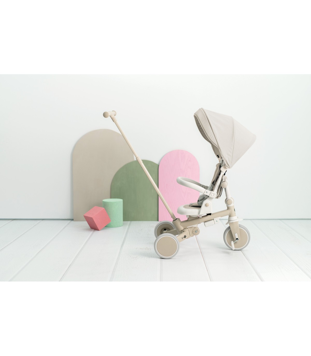 Triciclo multifunción Evol Olmitos | asiento reversible