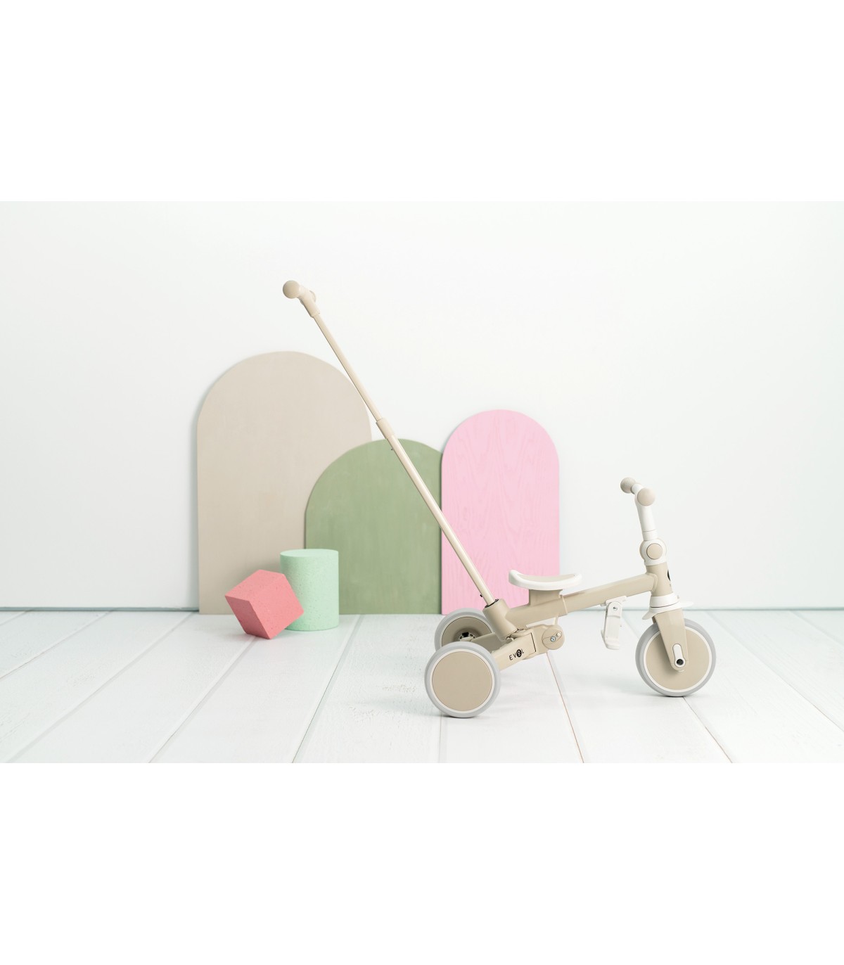 Triciclo multifunción Evol Olmitos | asiento reversible