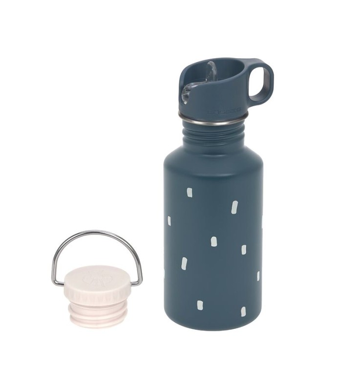 Stainless steel bottle 500 ml. Lässig | Airtight blue 17cm