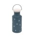 Stainless steel bottle 500 ml. Lässig | Airtight blue 17cm
