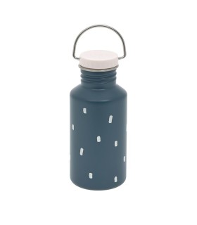 Botella acero inoxidable 500 ml. Lässig | Hermético azul 17cm