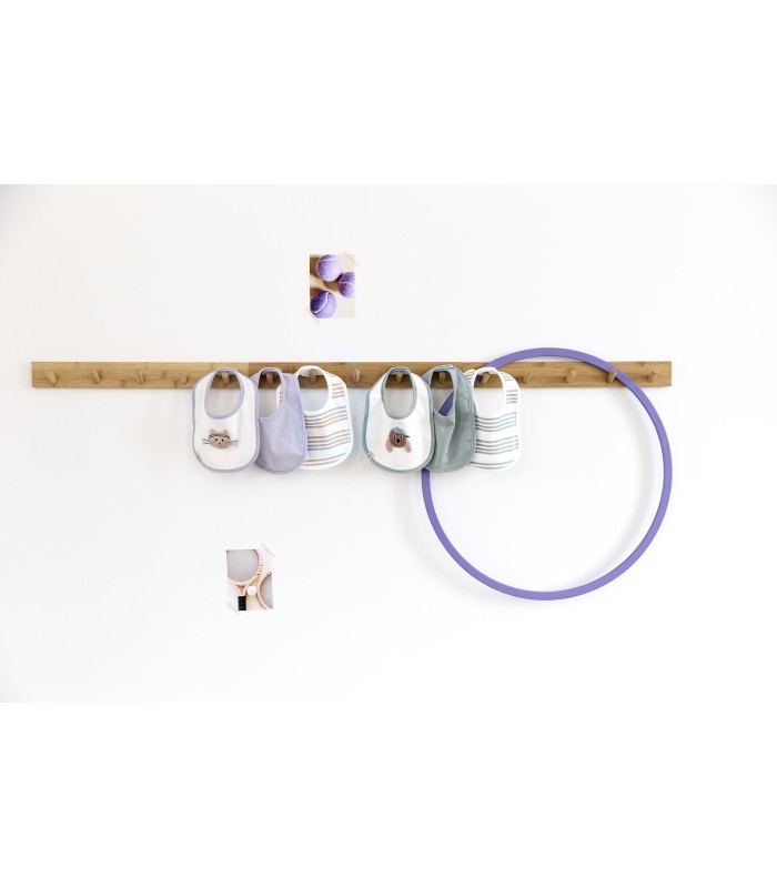 Pack 3 baberos newborn Lässig