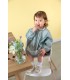 Pack of 2 Lässig long-sleeved bibs | 36x80cm with elastic cuffs