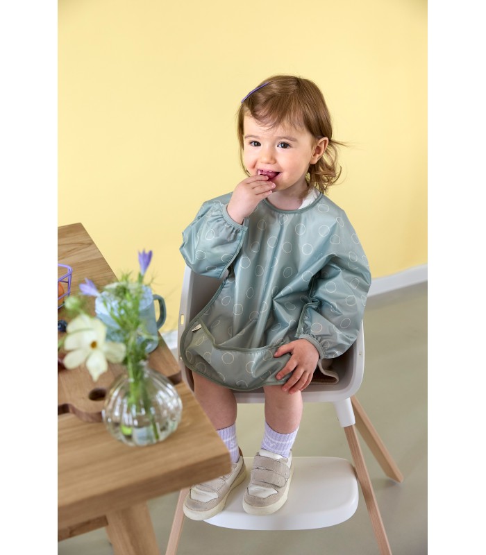 Pack of 2 Lässig long-sleeved bibs | 36x80cm with elastic cuffs