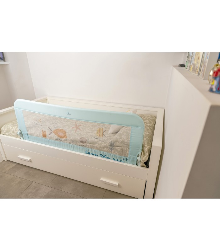 Barrera cama nido 150 cm Olmitos | Estampado Love the Sea 59,5cm altura
