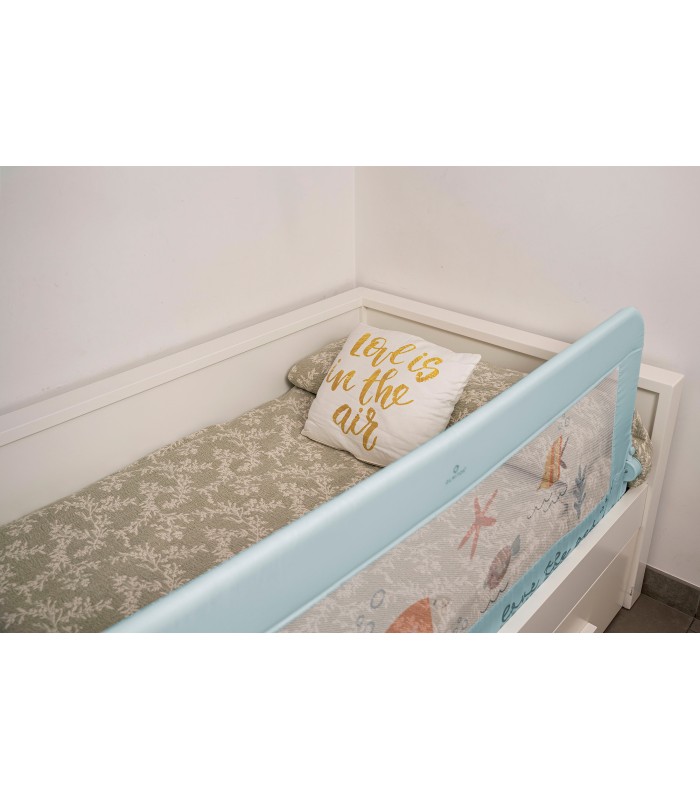 Barrera cama nido 150 cm Olmitos | Estampado Love the Sea 59,5cm altura
