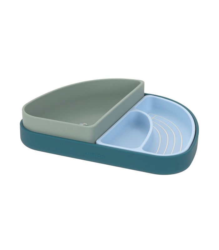 Silicone Section Dish Set Lässig