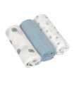 Pack 3 muslin animals Lässig