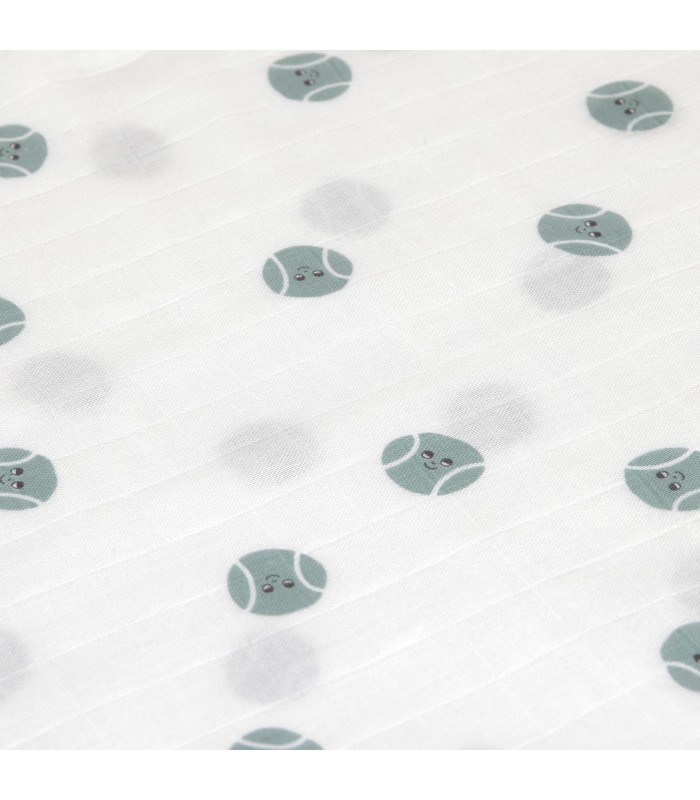 Pack 3 muselinas bambú 80x80 Lässig | Viscosa transpirable