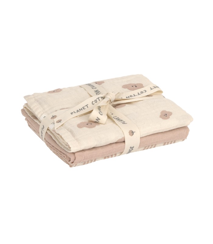 Comprar Pack 3 musselinas 60x60 cm. Lässig a preço de oferta