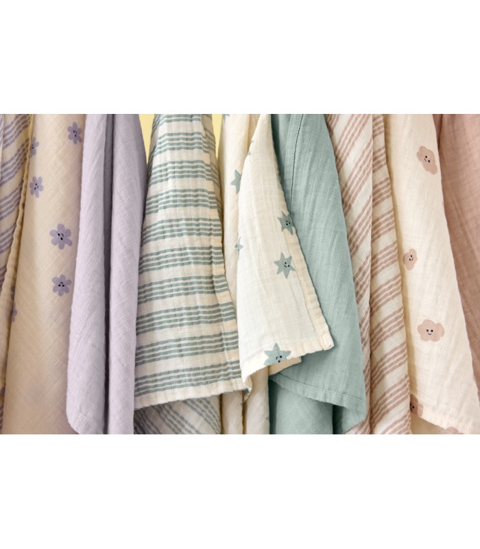 Comprar Pack 3 musselinas 60x60 cm. Lässig a preço de oferta