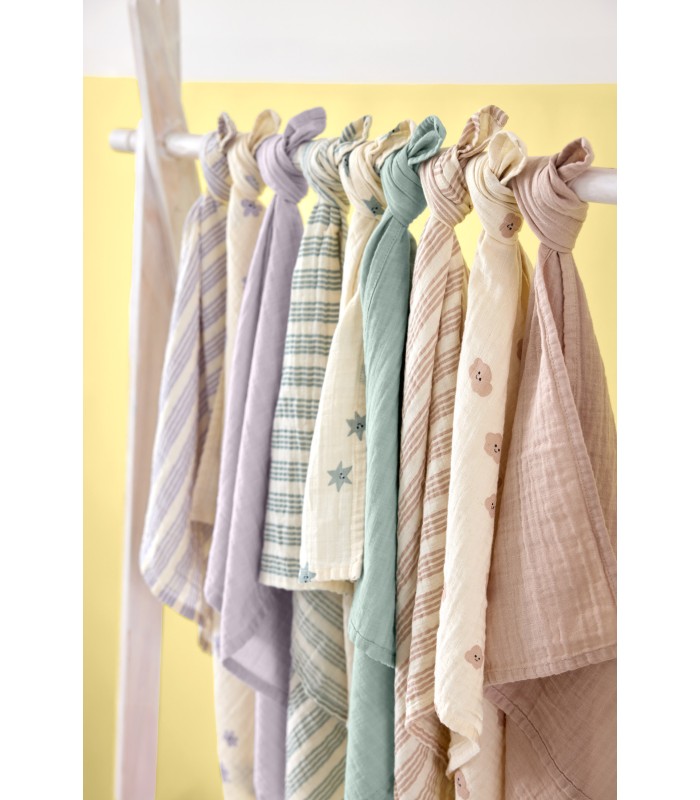 Comprar Pack 3 musselinas 60x60 cm. Lässig a preço de oferta