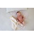 Pack of 3 muslin squares 60x60 cm. Lässig | Bear and stripe patterns, breathable