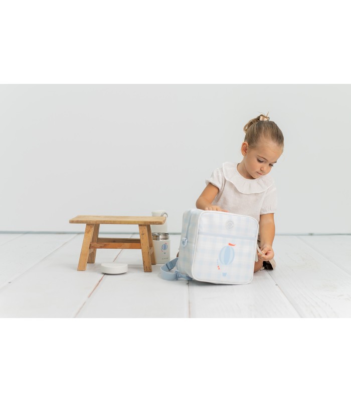 Merienbag insulated bag from Olmitos | Vichy 23x23x13cm