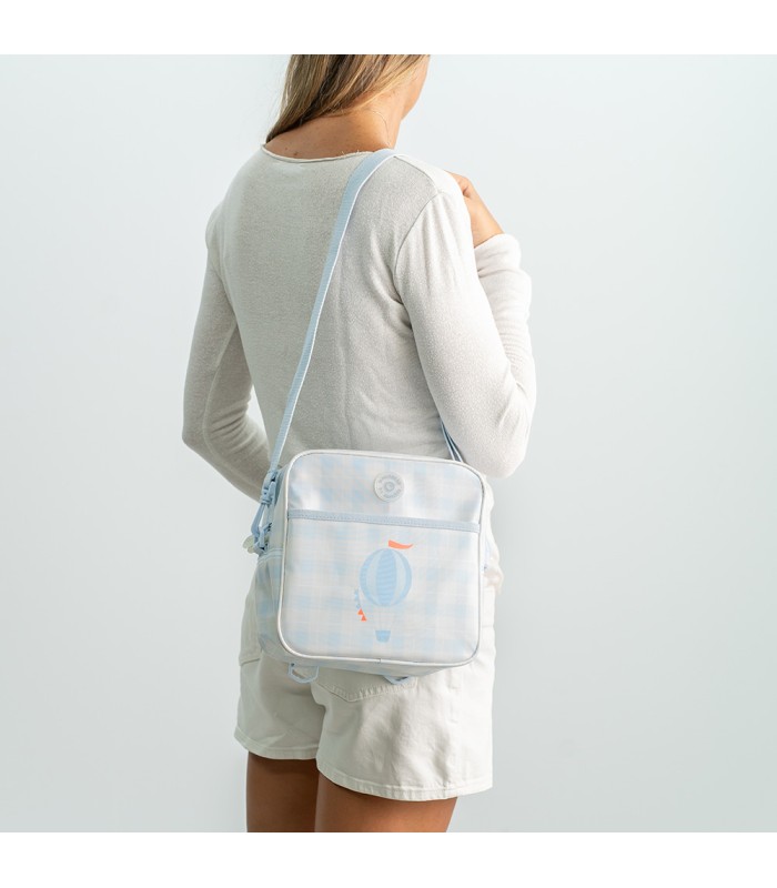 Bolsa isotérmica Merienbag de Olmitos | Vichy 23x23x13cm