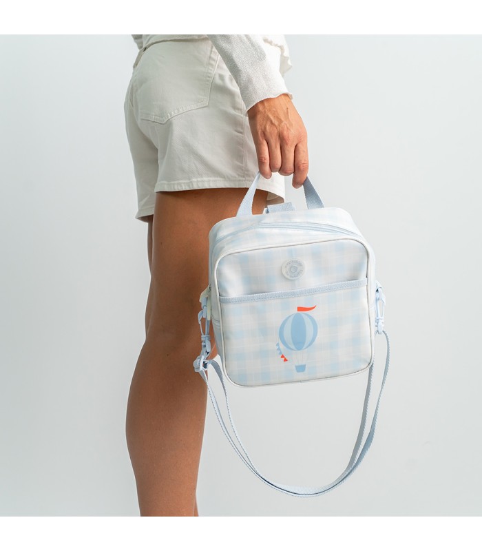 Bolsa isotérmica Merienbag de Olmitos | Vichy 23x23x13cm