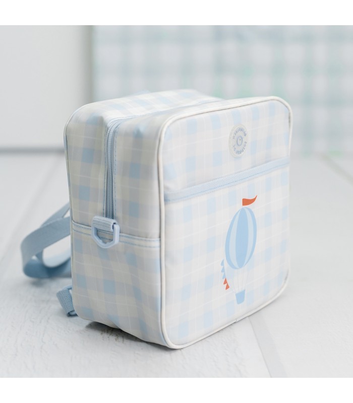 Bolsa isotérmica Merienbag de Olmitos | Vichy 23x23x13cm