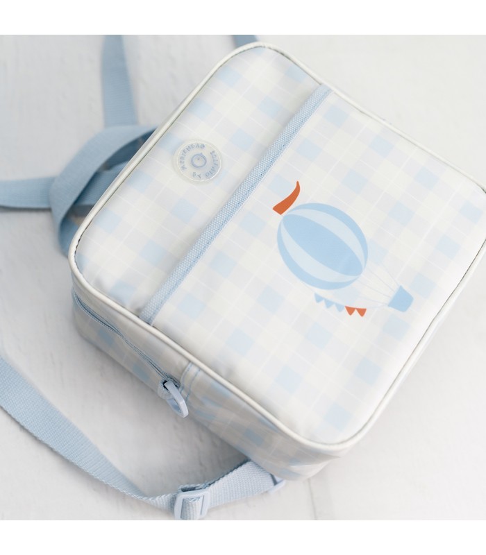 Bolsa isotérmica Merienbag de Olmitos | Vichy 23x23x13cm