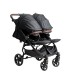 Silla gemelar VentTwin + Niu | Ancho 65cm y textil reflectante