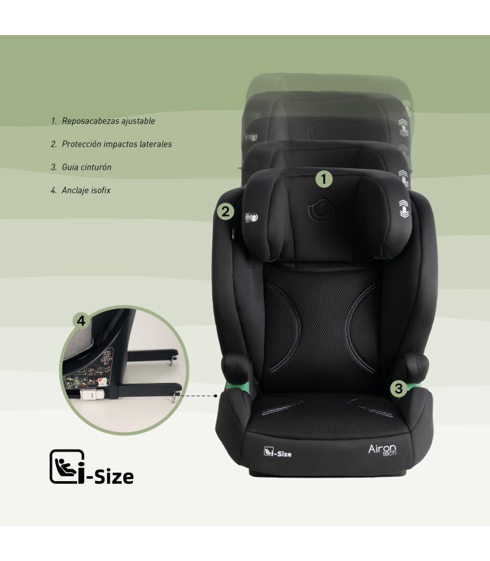 Silla coche Airon Tech
