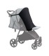 Stroller sunshade protector