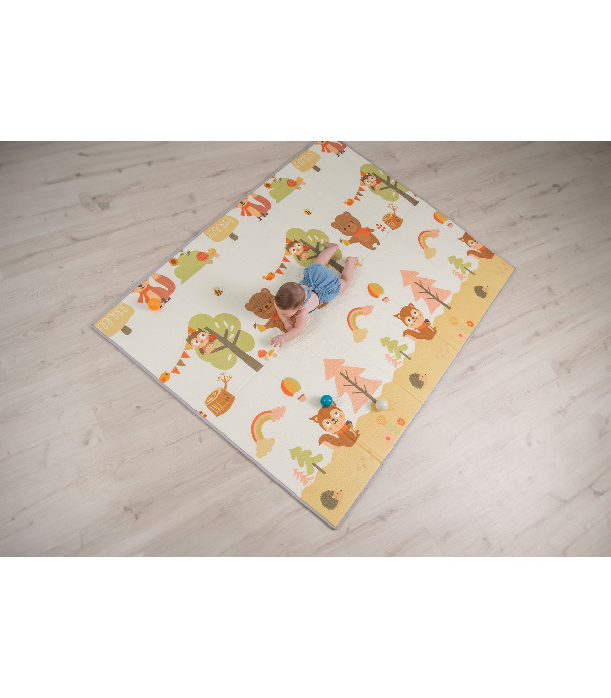 Alfombra de juegos soft reversible