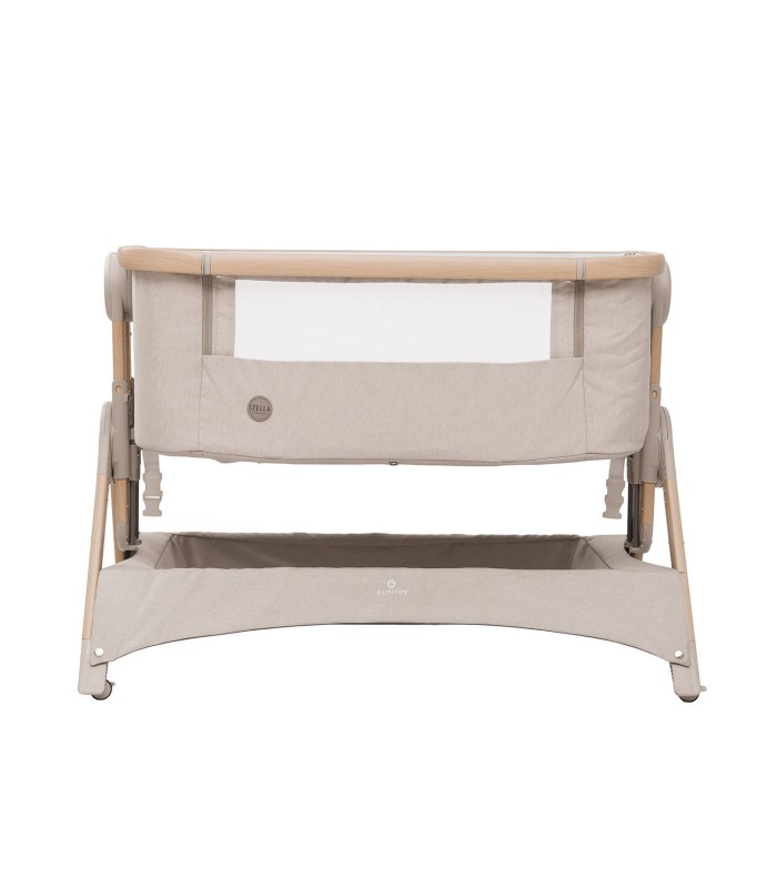 Co-sleeping crib Stella Olmitos | Wood and quilt included