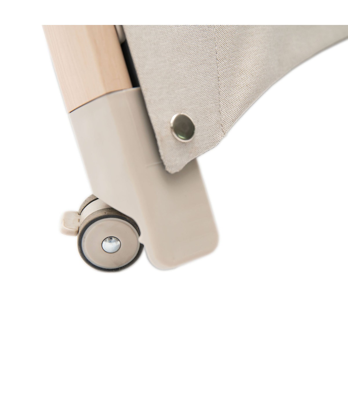 Minicama de co-sleeper Stella Olmitos | Inclui madeira e edredão