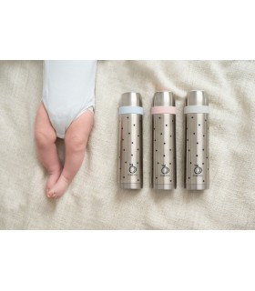 Stainless steel liquid thermos dots Olmitos