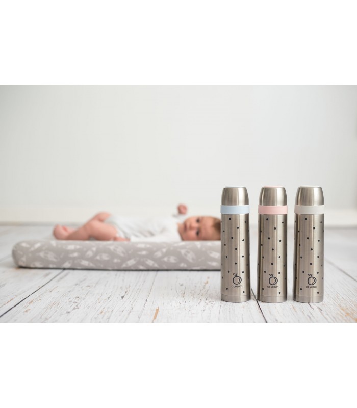 Stainless steel liquid thermos dots Olmitos