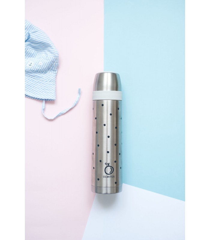 Comprar Termo líquido aço inoxidável dots Olmitos a preço de oferta