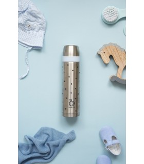 Stainless steel liquid thermos dots Olmitos