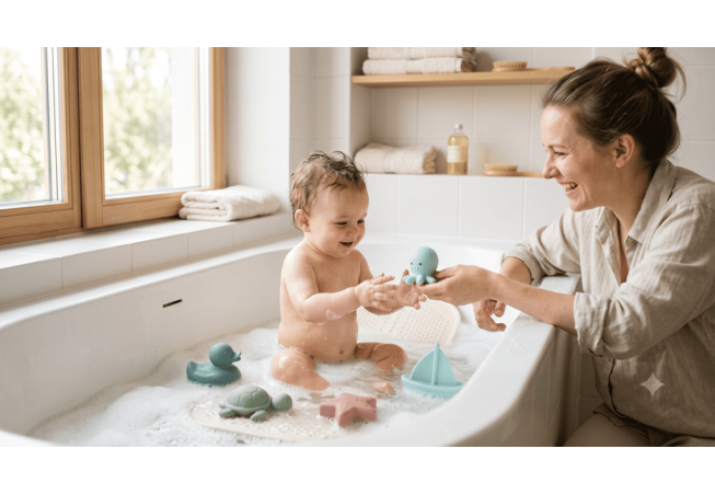 Juguetes de baño sin moho: cómo evitarlo y limpiarlos bien